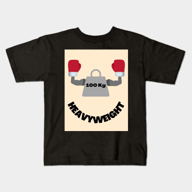 Heavyweight Boxer Kids T-Shirt by Sanders Sound & Picture